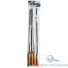 Flat Metal Skewer 4pk 42cm