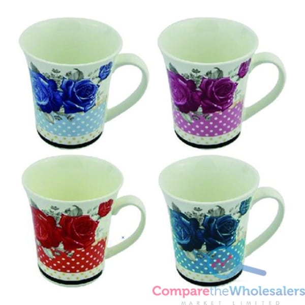 Floral Mug 10*9cm