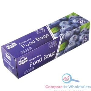 Food Bags 40pk 18x20cm