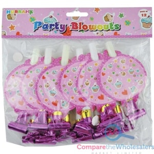 Girls Party Blowouts 12pk