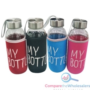 Glass Bottle with Sleeve 300ml