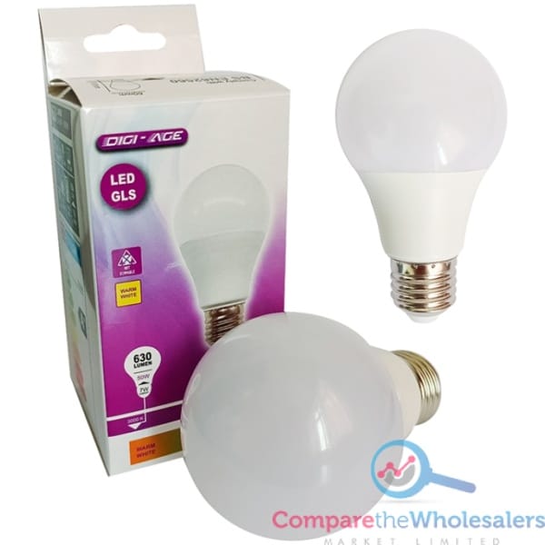 GLS LED Bulb 7W E27 Warm White