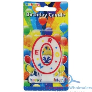 HB Number Candle 0