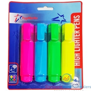 Highlighter Pens 4pk