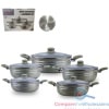 Induction Saucepan 10pcs 20/22/24/26/28cm