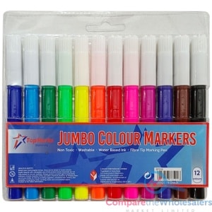 Jumbo Colours Marker 12pk