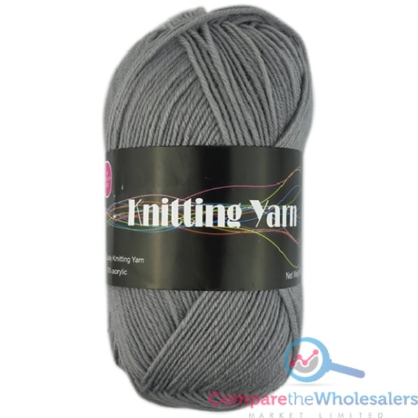 Knitting Wools Grey 80g