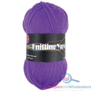 Knitting Wools Purple 80g