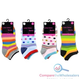 Ladies Trainer Socks 3 Pairs