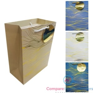 Large Embossed Gift Bag 41x31x12cm