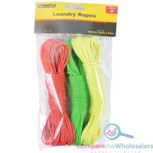 Laundry Rope 10m 3pk