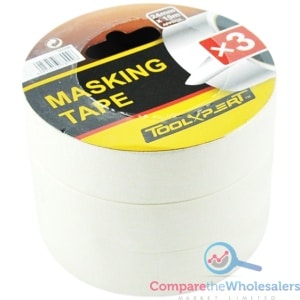 Masking Tape 24mm X 15m 3pk