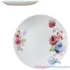 Opal Glass Floral Plate 8.5inch