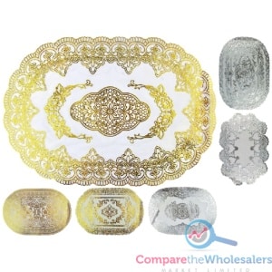 Oval EVA Lace Table Cloth 45*30cm