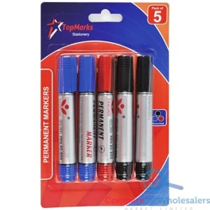 Permanent Markers 5pk