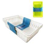 Plastic Basket 6*16.5*26.5cm 2pk