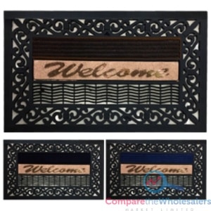 Rectangle Rubber Outdoor Mat 45*75cm