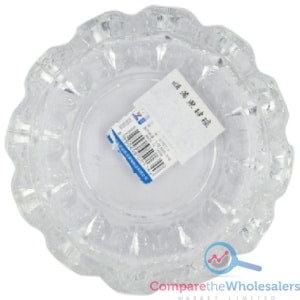 Round Glass Ash Tray 12cm