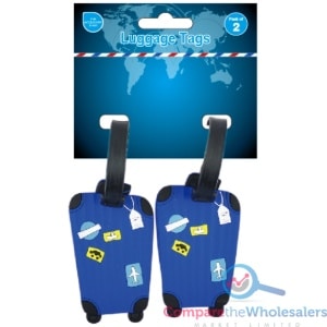 S/2 LUGGAGE TAGS