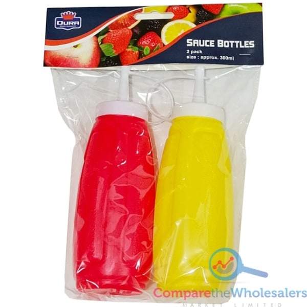 Sauce Bottles 2pk