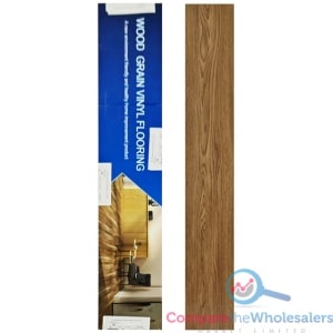 Self Adhesive PVC Floor Brown 91*15cm