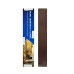 Self Adhesive PVC Floor Dark Brown 91*15cm