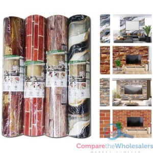 Self Adhesive Wallpaper Tile 60cmx3m