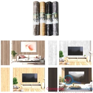 Self Adhesive Wallpaper Wooden 60cmx3m