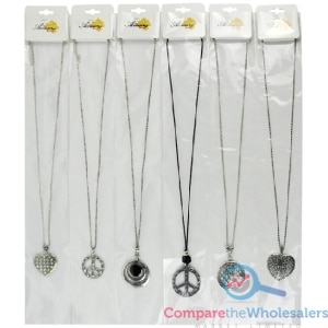 Shapes Pendant Necklace 70cm