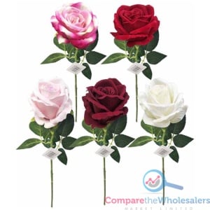 Single Rose Stem (50cm Height)