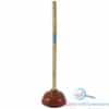 Sink Plunger With Wooden Handle