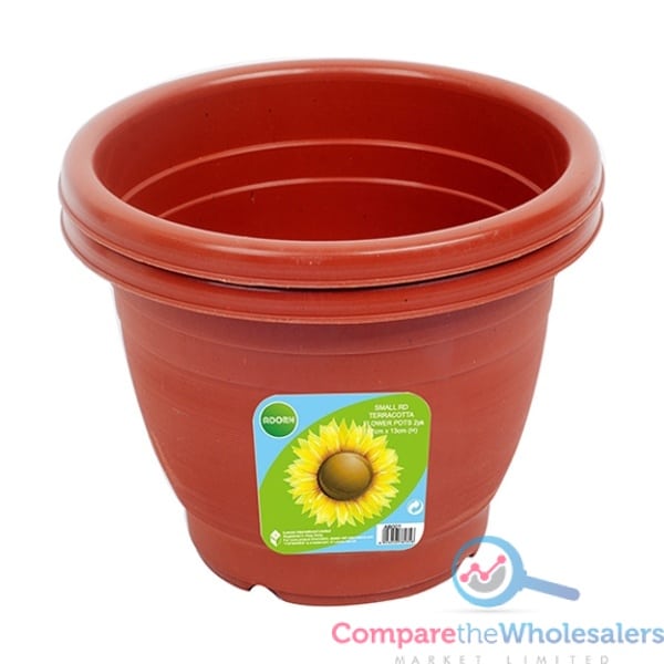 Small Flower Pot 2pk 17x13cm