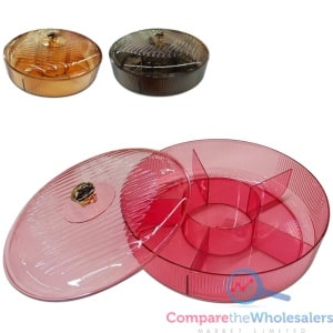 Snack Tray with Lid 28x7.5cm