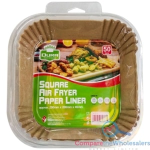 SQ Air Fryer Liner 50pk 20x4.5cm