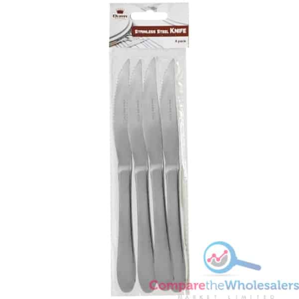 Stainless Steel Knife 4pk