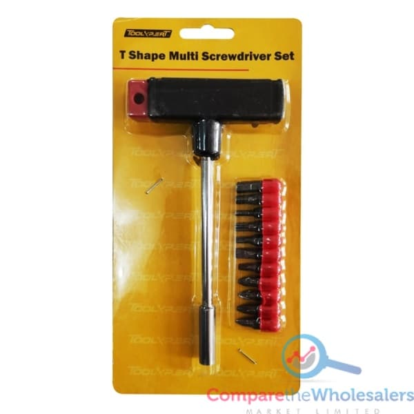 T Shape Multi Screwdriver Set