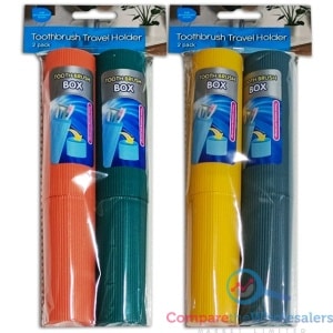 Toothbrush Travel Holder 2pk