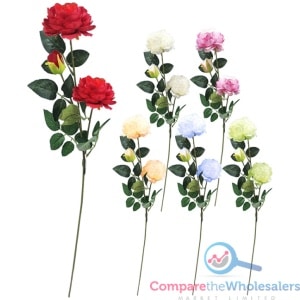 Triple Peony Stem (65cm Height)