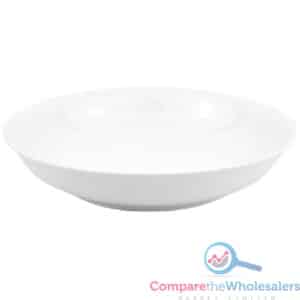 White Shallow Bowl 20*4cm