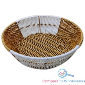 Wicker Round Basket 25*8cm