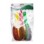 Wire Scouring Brush 24cm 3pk
