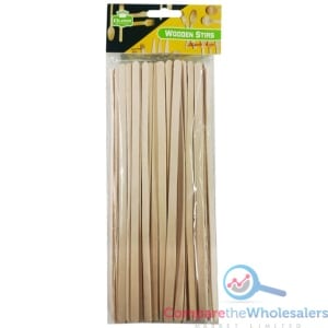 Wooden Stirs 19cm 100pk