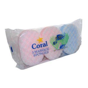 1,000 Coral Massage Sponge Packs