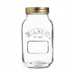 1 Litre Kilner Clear Preserve Jar