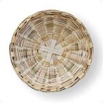 10-Inch / 25cm Round Woven Wicker Bread Basket