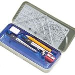 10-Piece Geometry Compass Set in Tin Case