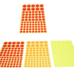 **10 Sheets**: The package contains 10 sheets of sticker labels