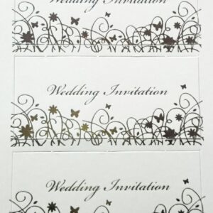 10 Silver Wedding Invitation Embellishments