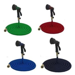 **100 FT**: The hose is 100 feet in length, providing ample reach for most garden or outdoor watering tasks