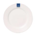 10.5 Inch / 26.5 cm Solar White Porcelain Dinner Plate